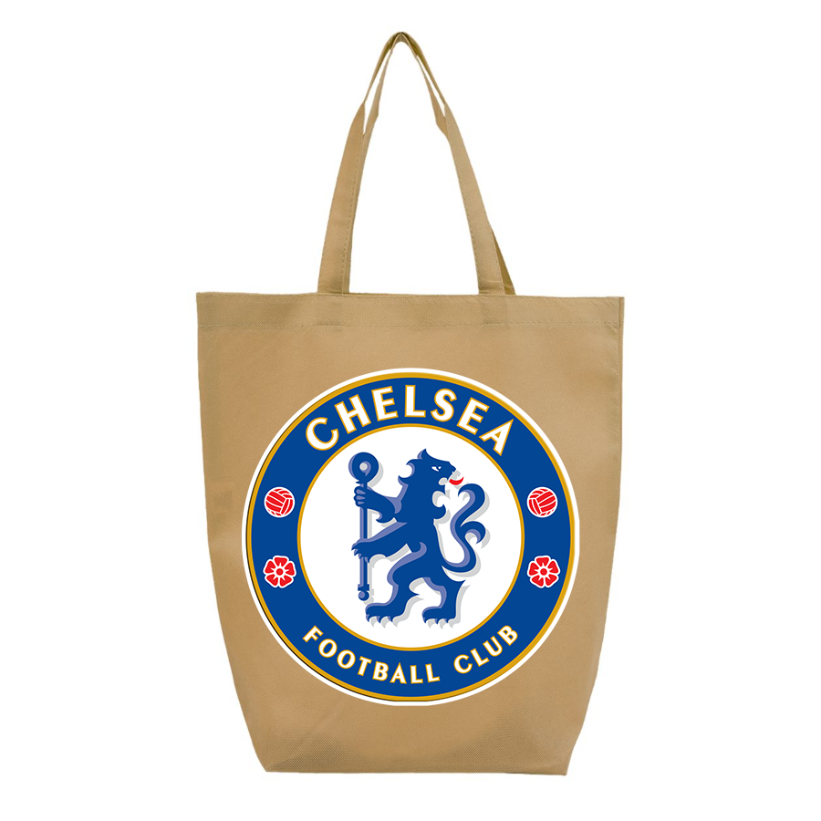 Chelsea Soccer - Q-Tees - Non-Woven Gusset Bottom Tote - Q1251