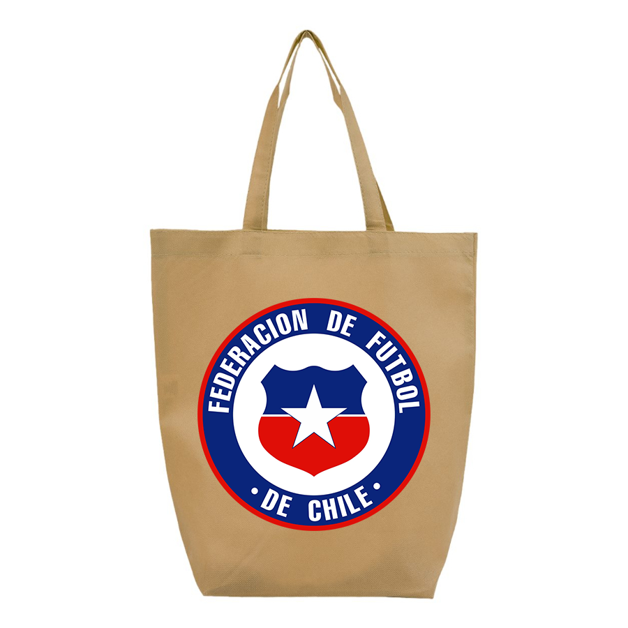 Chile National Soccer Team - Q-Tees - Non-Woven Gusset Bottom Tote - Q1251