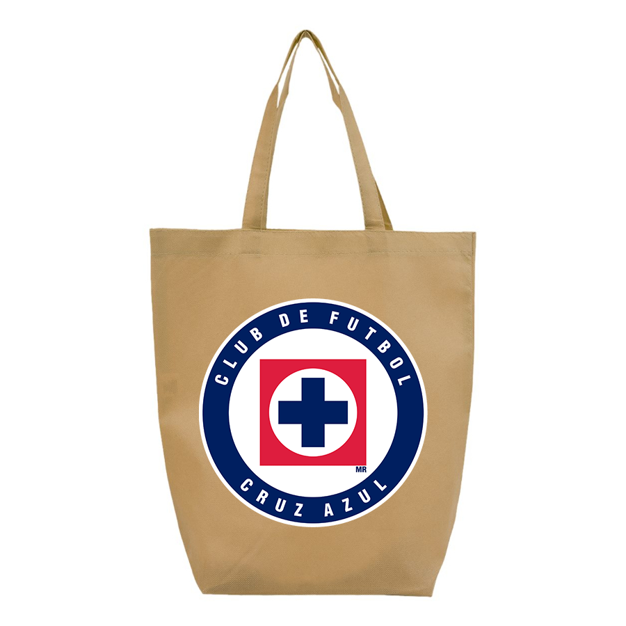 Cruz Azul Football Club - Q-Tees - Non-Woven Gusset Bottom Tote - Q1251