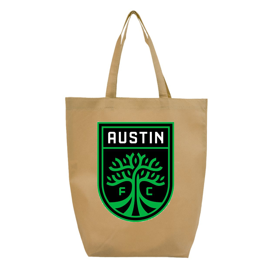 Austin FC - Q-Tees - Non-Woven Gusset Bottom Tote - Q1251