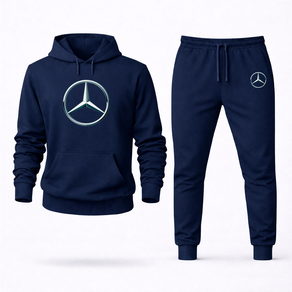 Men's Mercedes-Benz New Car Hoodie Joggers Set