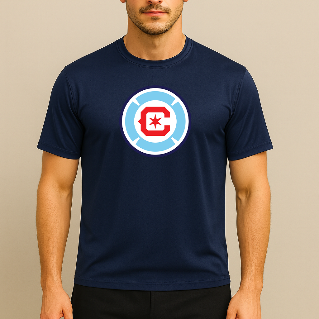 Men's Chicago Fire Soccer Polyester T-Shirt