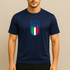 Men's Italy National Soccer Team Polyester T-Shirt