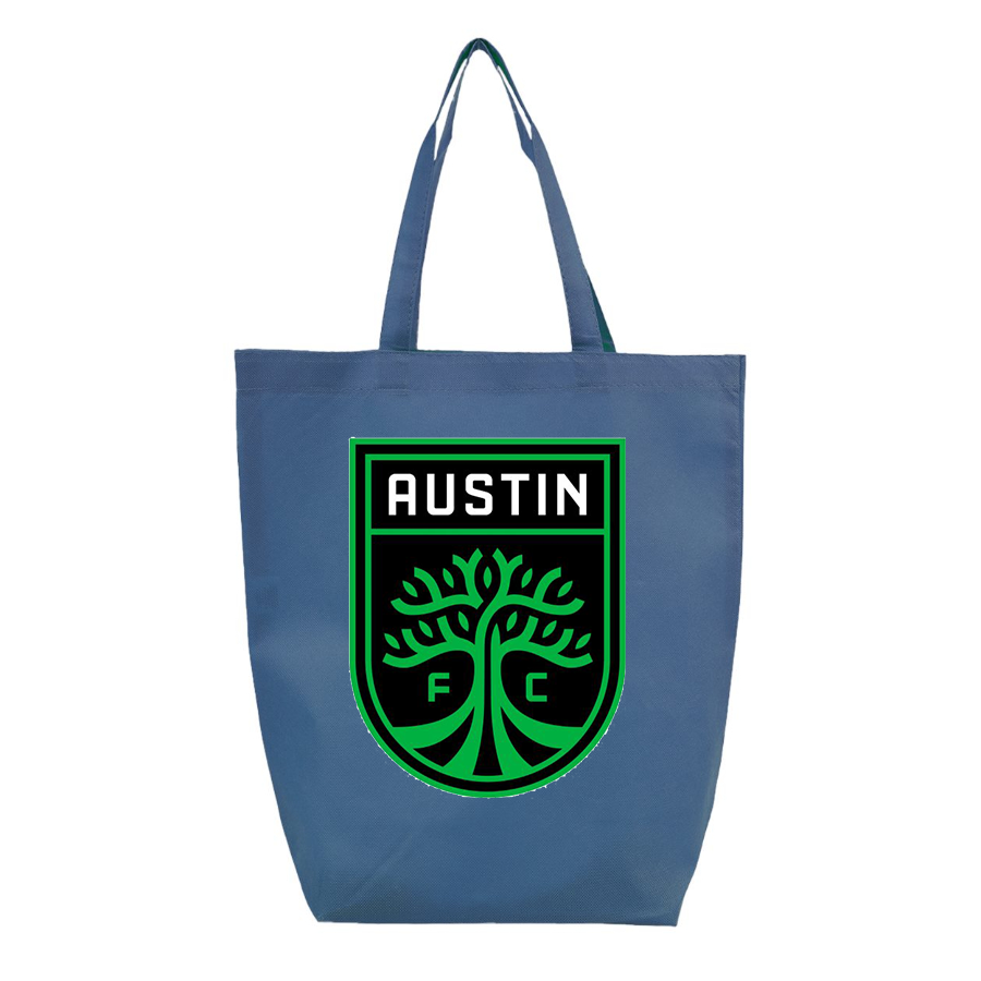 Austin FC - Q-Tees - Non-Woven Gusset Bottom Tote - Q1251