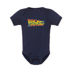 Back To The Future Movie Baby Romper Onesie