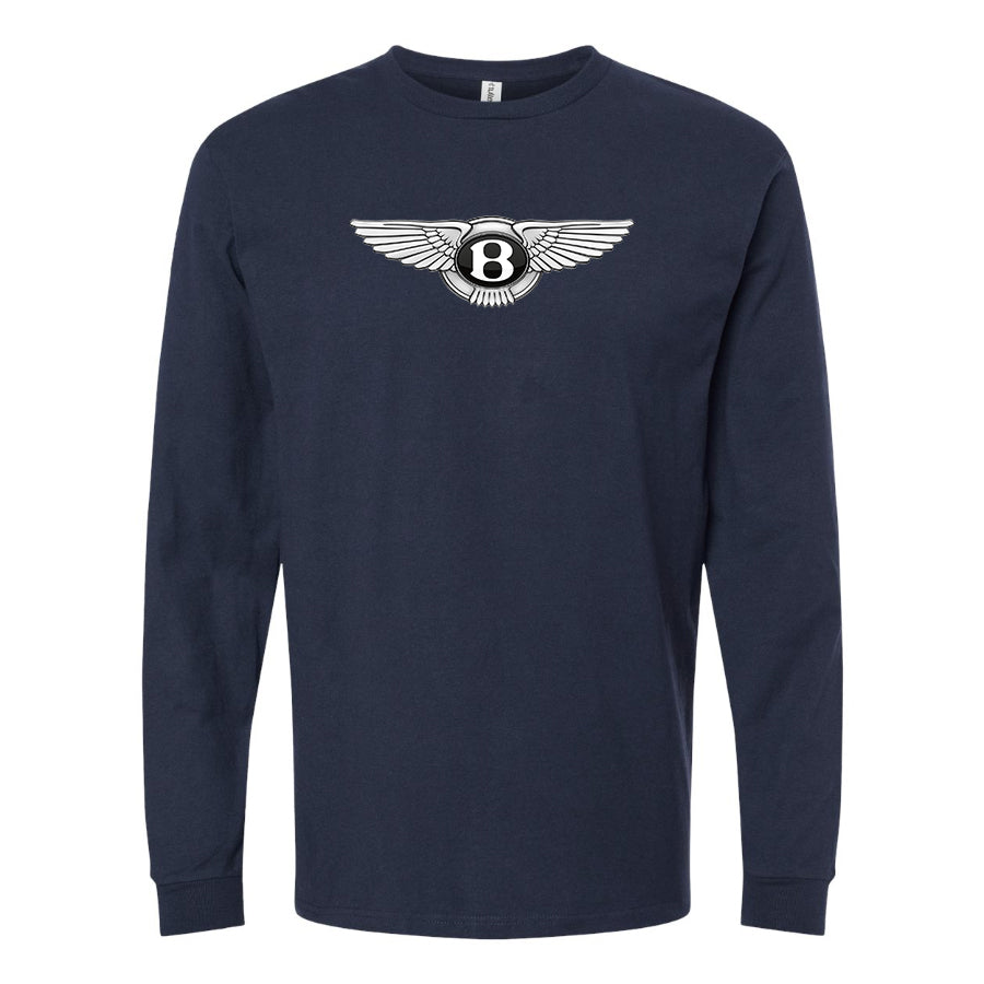 Men’s Bentley Motorsports Car Long Sleeve T-Shirt