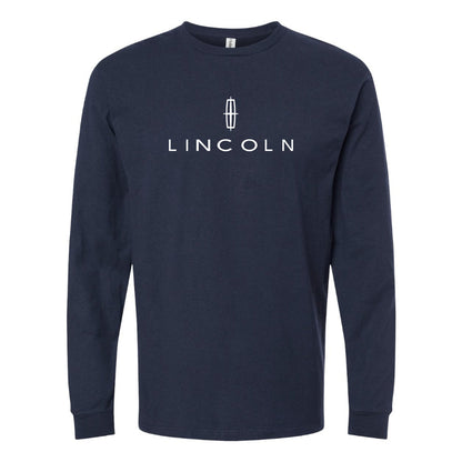 Youth Kids Lincoln Car Long Sleeve T-Shirt