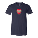 Men’s  Arsenal Soccer - BELLA + CANVAS - Jersey V-Neck Tee - 3005