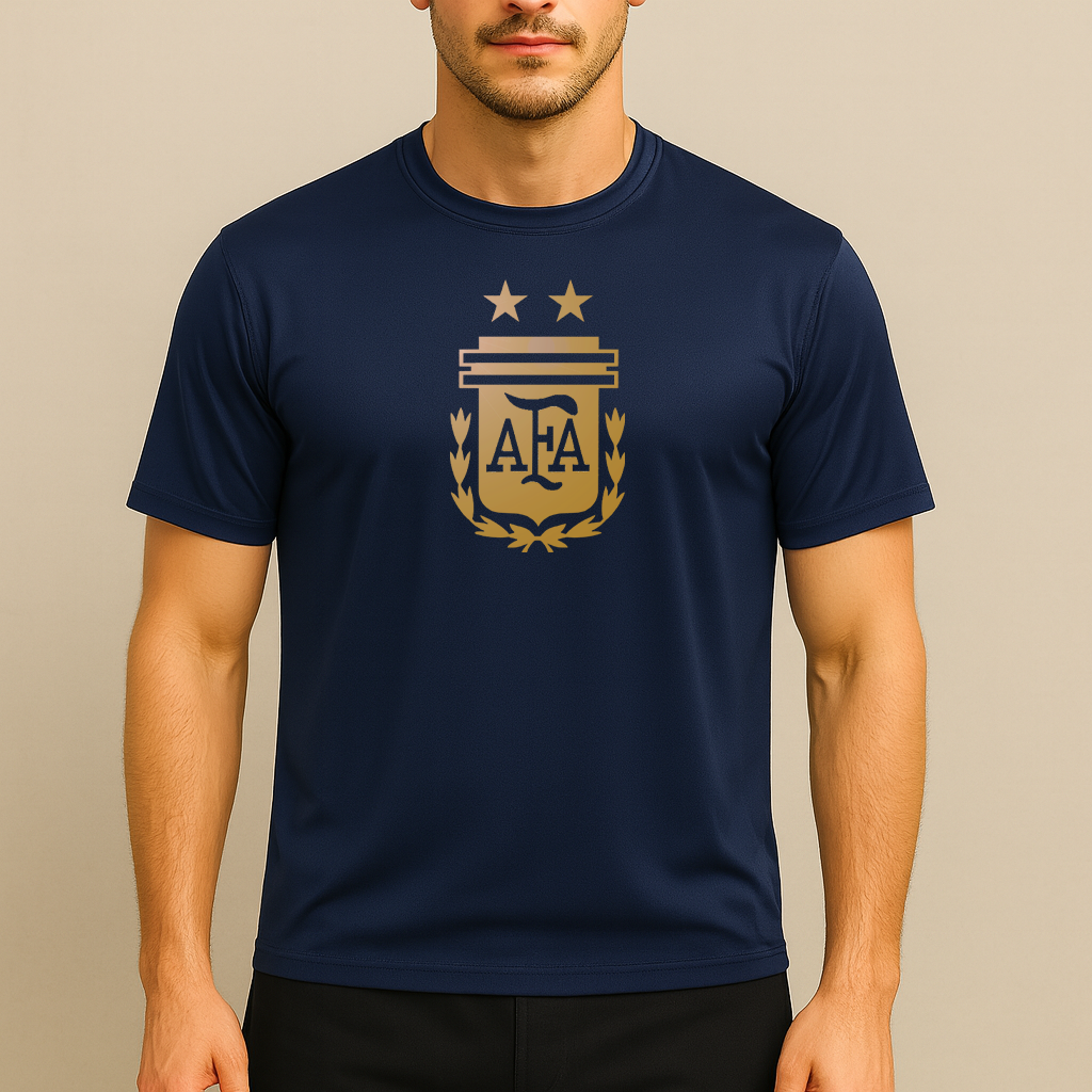 Men's Argentina Soccer Polyester T-Shirt