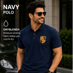 Men’s Porsche Car Dry Blend Polo