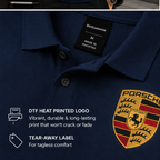 Men’s Porsche Car Dry Blend Polo