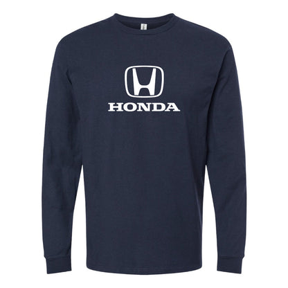 Youth Kids Honda Motorsport Car Long Sleeve T-Shirt