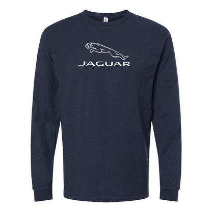 Youth Kids Jaguar Symbol Car Long Sleeve T-Shirt