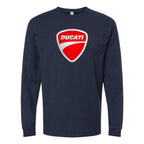 Men’s Ducati Motorcycle Long Sleeve T-Shirt