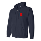 Men's Uniqlo Logo  Zipper Hoodie