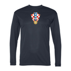 Men’s  Croatia National Soccer Team - C2 Sport - Performance Long Sleeve T-Shirt - 5104