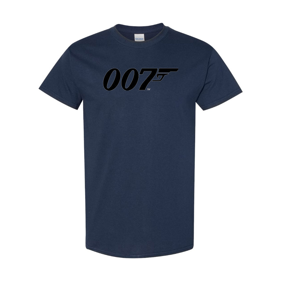 Men's 007 James Bond Movie Cotton T-Shirt