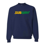 Men's Subway  Crewneck Sweatshirt