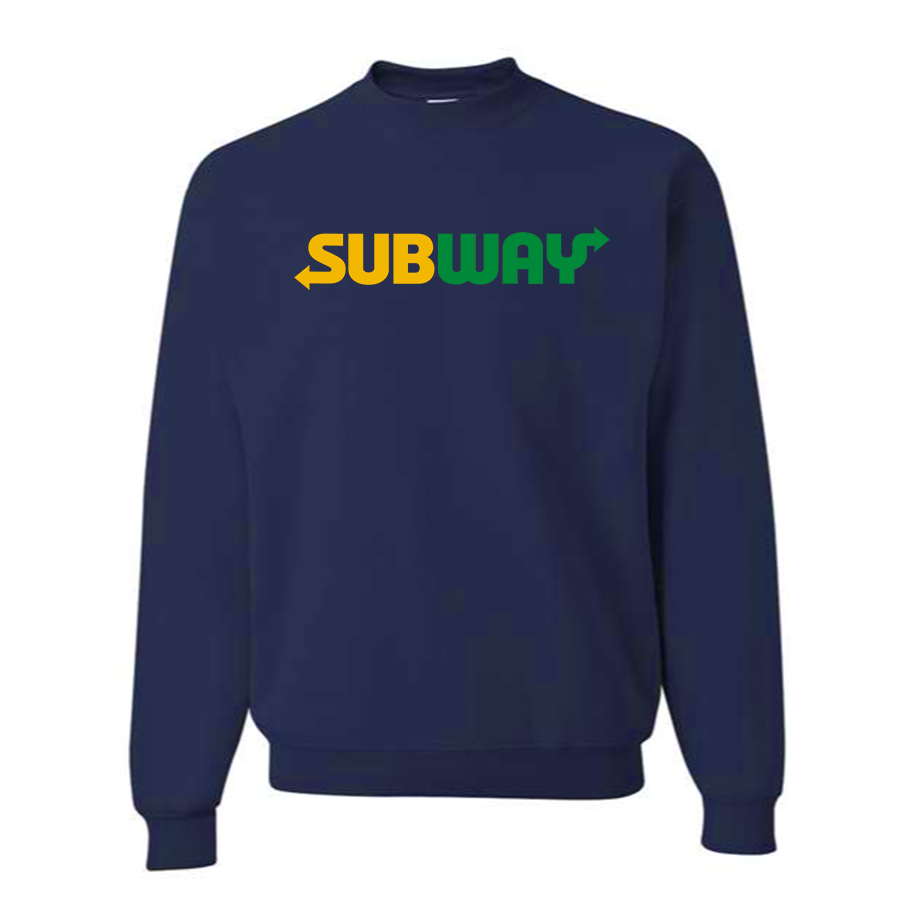Men's Subway  Crewneck Sweatshirt