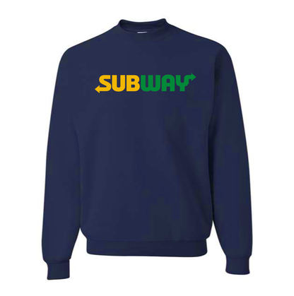 Men's Subway  Crewneck Sweatshirt