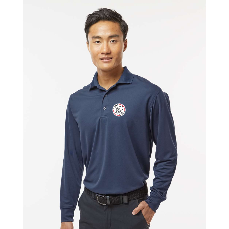 Men's Amsterdamsche FC Ajax- Paragon - Prescott Long Sleeve Polo - 110