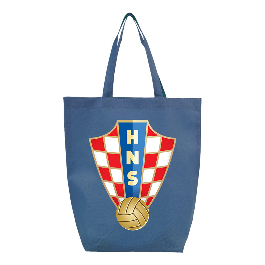 Croatia National Soccer Team - Q-Tees - Non-Woven Gusset Bottom Tote - Q1251