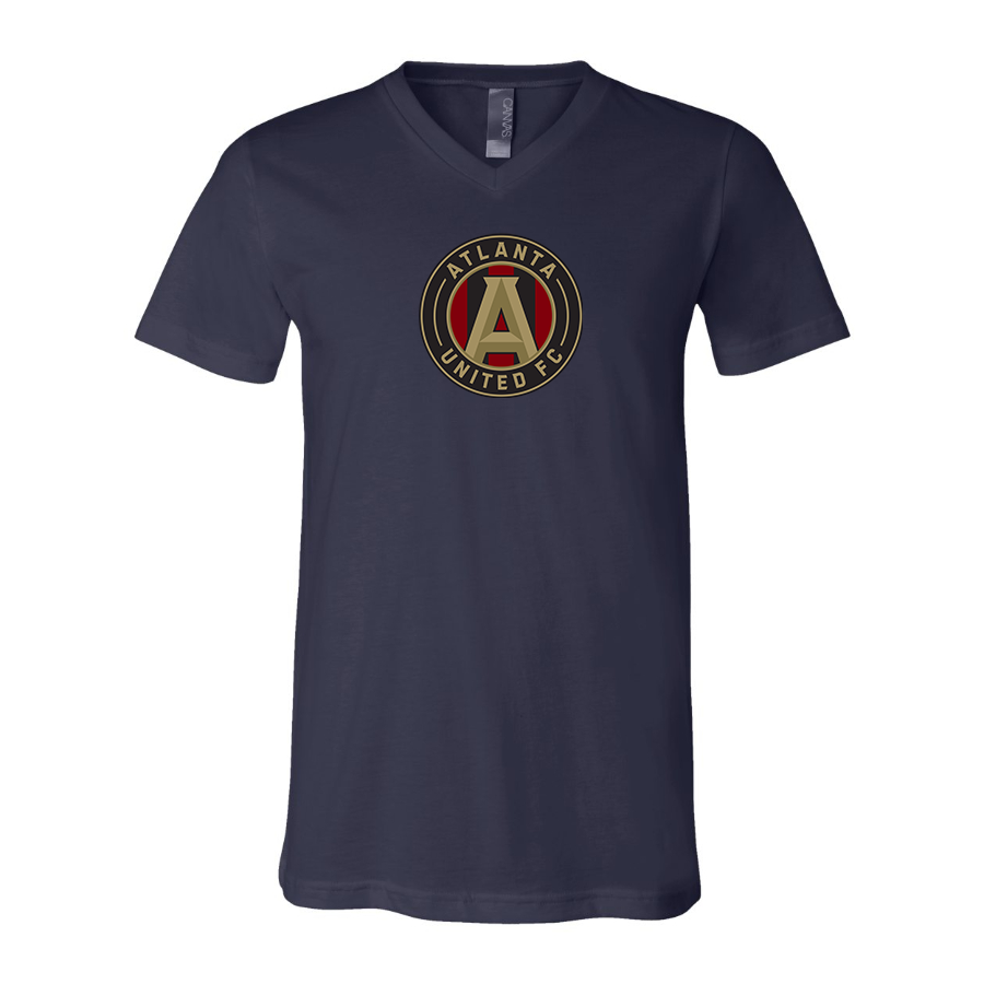 Men’s  Atlana United FC - BELLA + CANVAS - Jersey V-Neck Tee - 3005