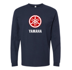 Men's Yamaha Motorcycle Long Sleeve T-Shirt