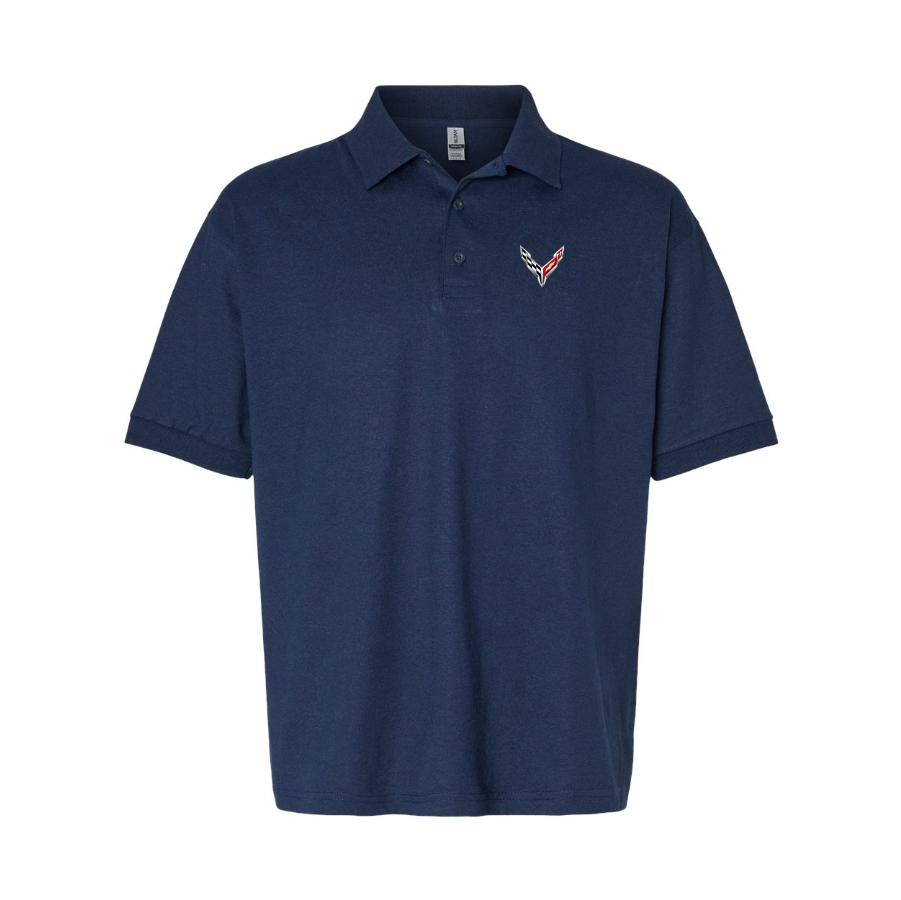 Men's Chevrolet Corvette Dry Blend Polo