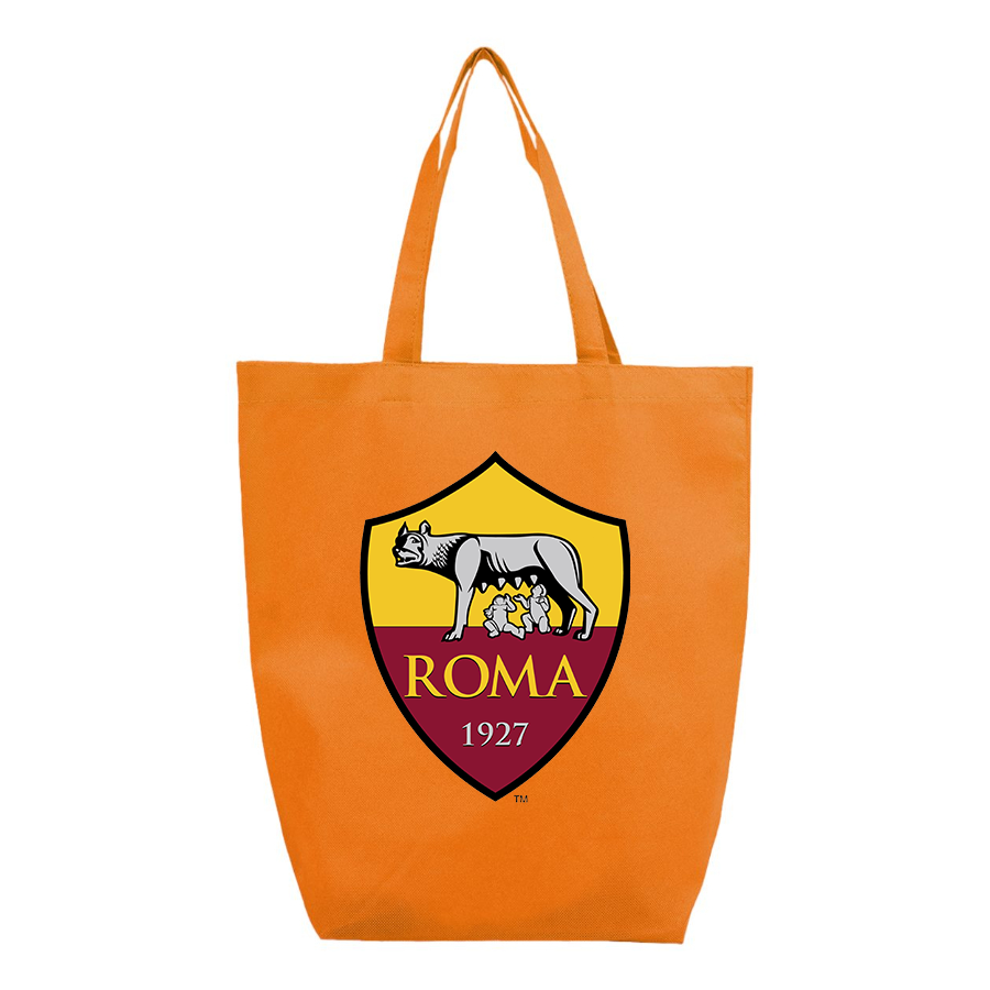 AS Roma FC -  Q-Tees - Non-Woven Gusset Bottom Tote - Q1251