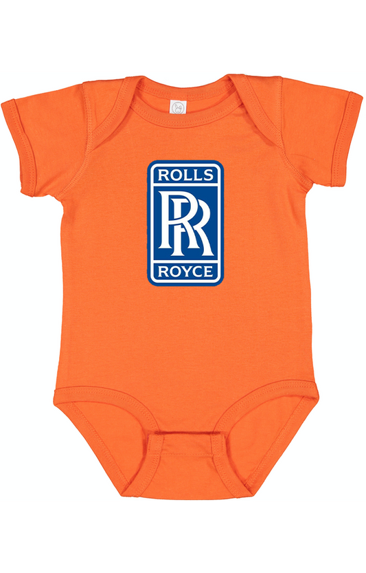 Rolls Royce Motorsport  Car Baby Romper Onesie