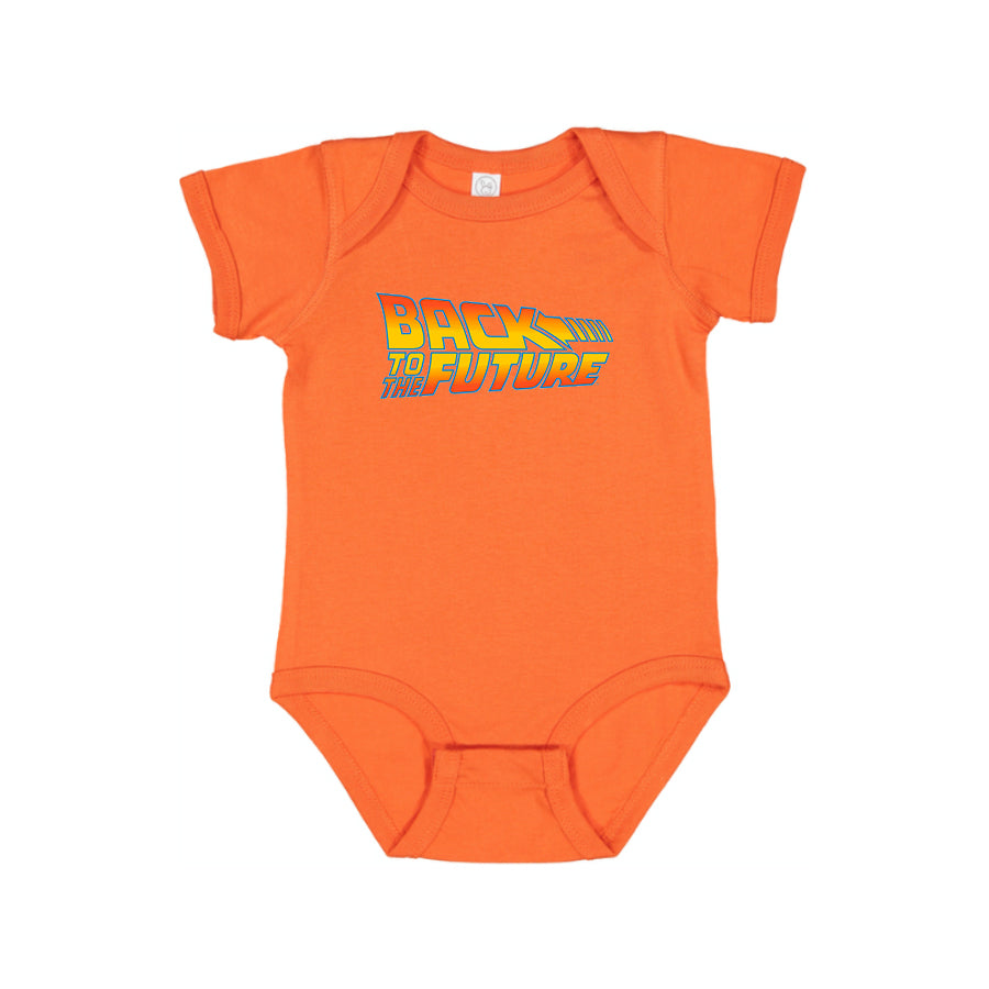 Back To The Future Movie Baby Romper Onesie
