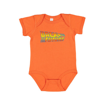Back To The Future Movie Baby Romper Onesie