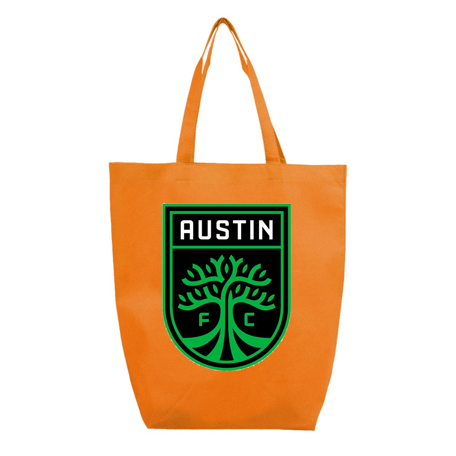Austin FC - Q-Tees - Non-Woven Gusset Bottom Tote - Q1251