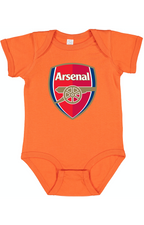 Baby Arsenal Soccer Romper Onesie