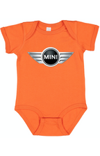 Mini Cooper Car Baby Romper Onesie