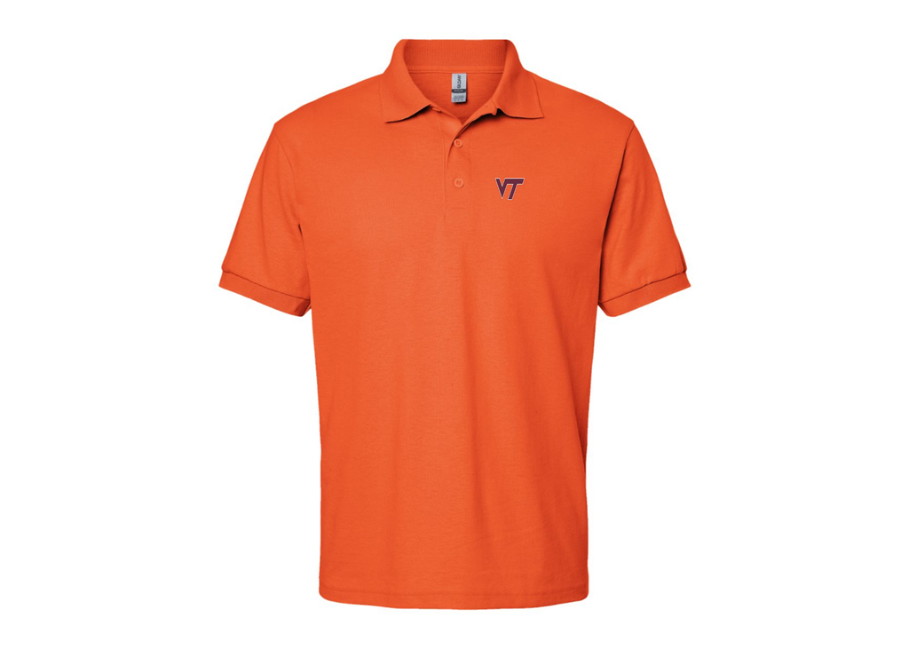 Men's Virginia Tech Hokies  Dry Blend Jersey Polo