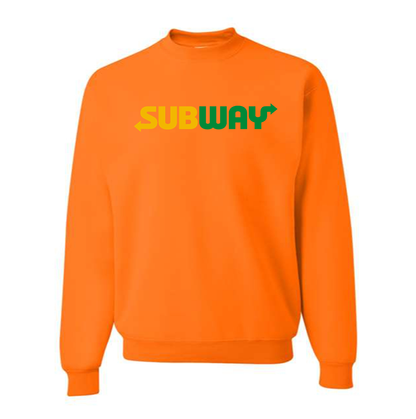Men's Subway  Crewneck Sweatshirt