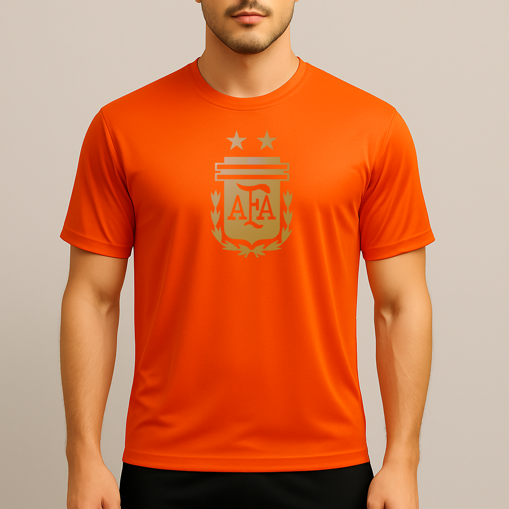 Men's Argentina Soccer Polyester T-Shirt