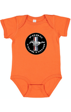 Ford Mustang Motorsport Car Baby Romper Onesie