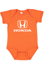 Honda Motorsport Car Baby Romper Onesie