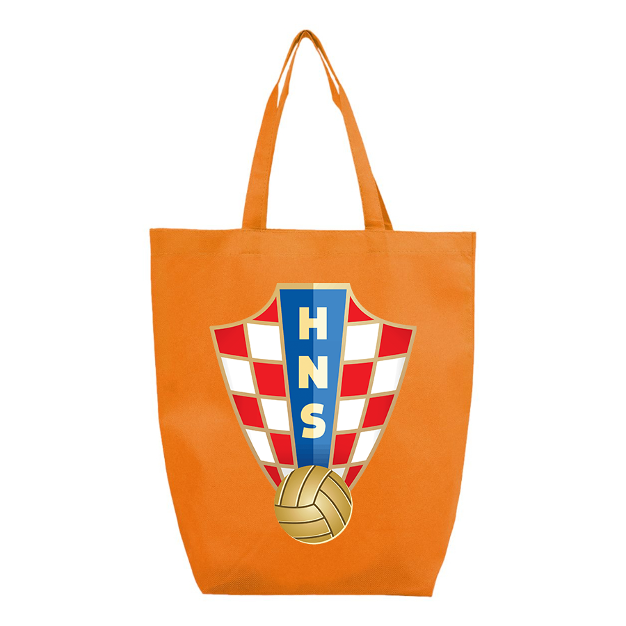 Croatia National Soccer Team - Q-Tees - Non-Woven Gusset Bottom Tote - Q1251