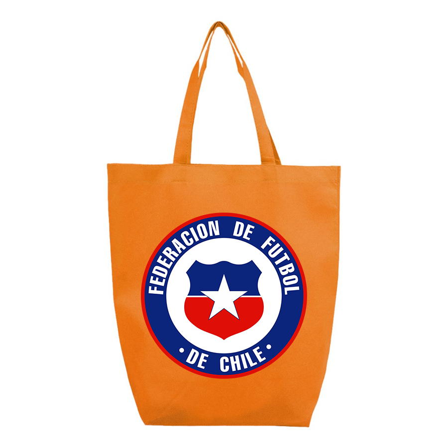 Chile National Soccer Team - Q-Tees - Non-Woven Gusset Bottom Tote - Q1251