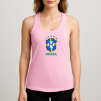 Women's Brasil National Soccer Team Racerback Tank Top
