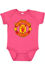 Baby Manchester United Soccer Romper Onesie