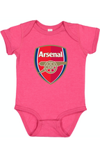 Baby Arsenal Soccer Romper Onesie