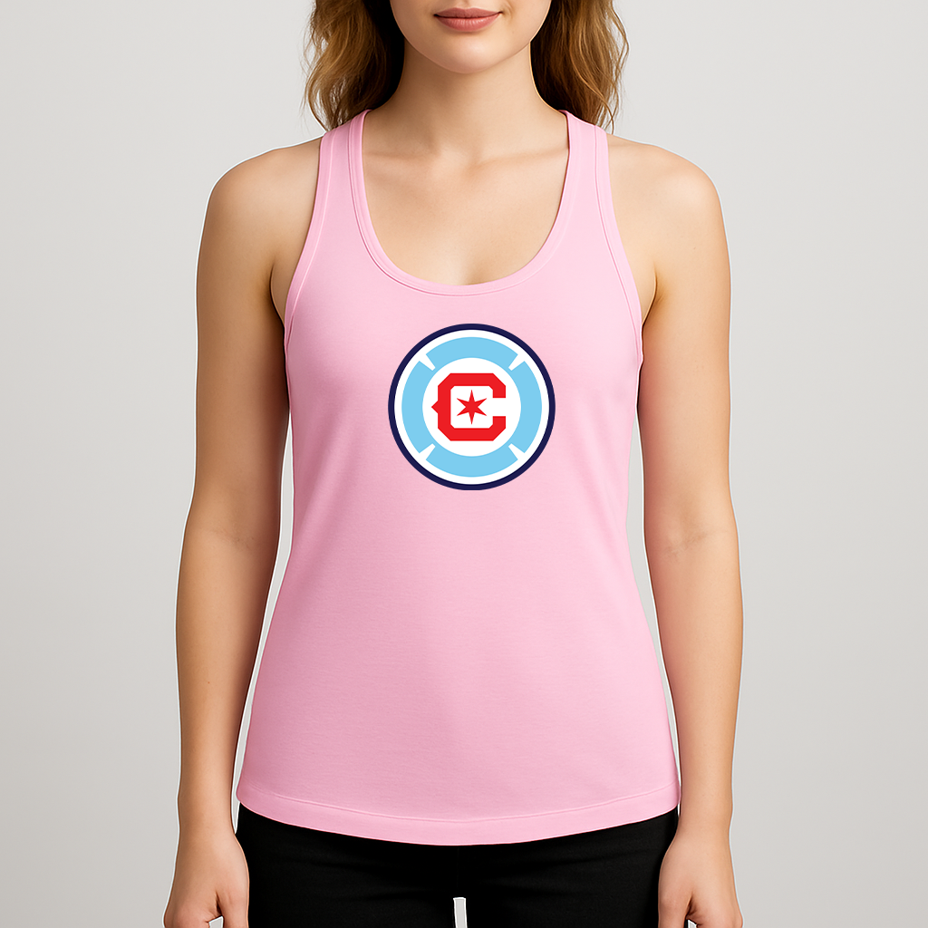 Women's Chicago Fire Soccer Racerback Tank Top