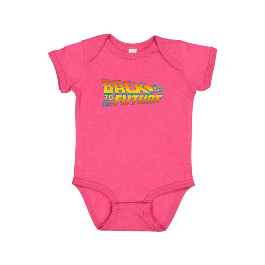 Back To The Future Movie Baby Romper Onesie