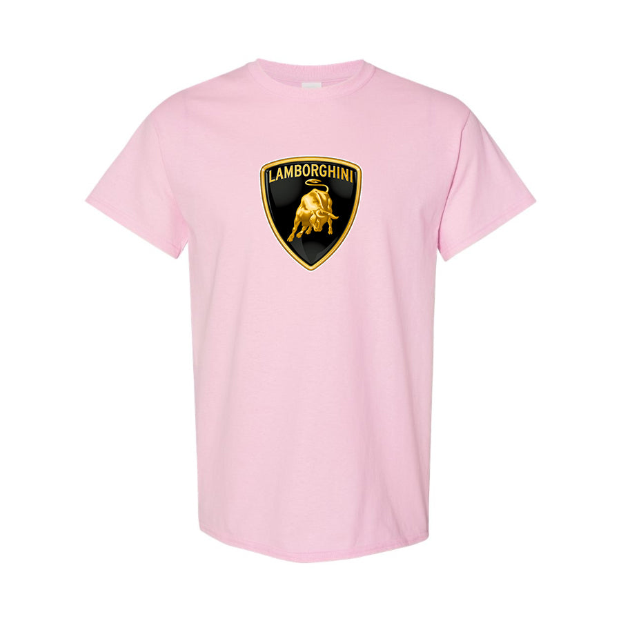 Men’s Lamborghini Car Cotton T-Shirt