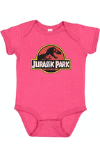 Jurassic Park Movie Baby Romper Onesie